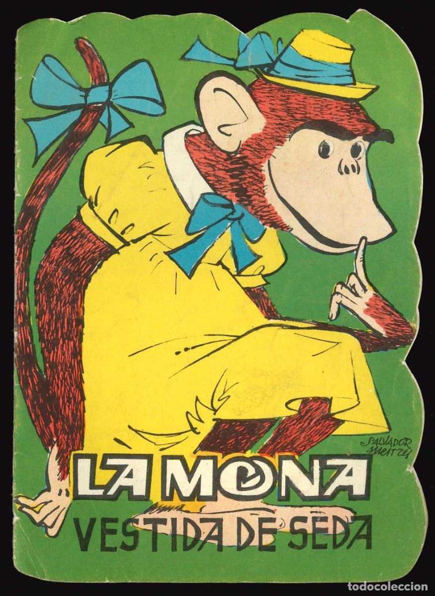 Libros de segunda mano: CUENTO TROQUELADO - EDICIONES REDECILLA / LA MONA VESTIDA DE SEDA - Foto 1