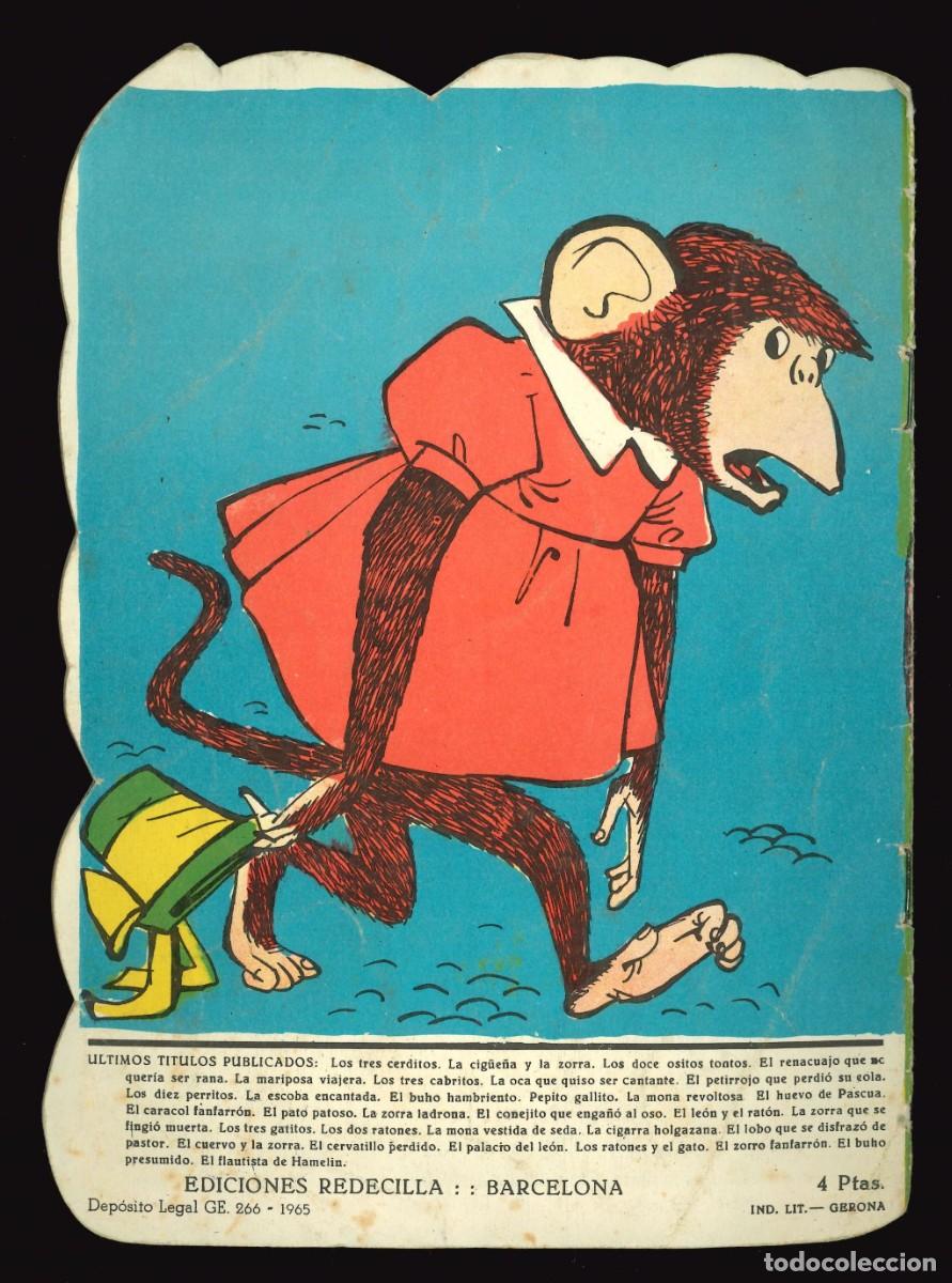 Libros de segunda mano: CUENTO TROQUELADO - EDICIONES REDECILLA / LA MONA VESTIDA DE SEDA - Foto 2