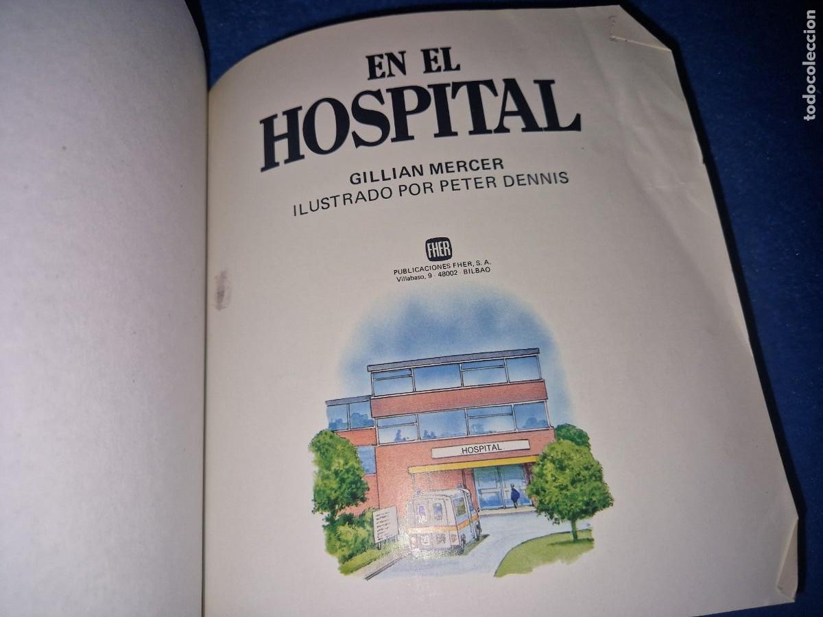 Libros de segunda mano: CUENTO LIBRO, EN EL HOSPITAL DE GILLIAN MERCER - Foto 2