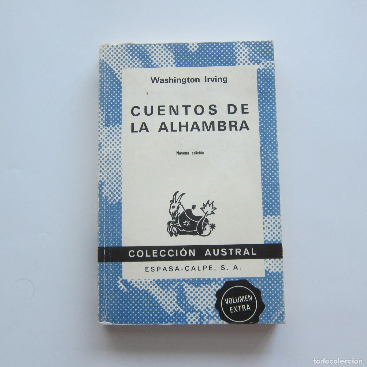 Libros de segunda mano: CUENTOS DE LA ALHAMBRA - WASHINGTON IRVING (AUSTRAL) CUENTOS - Foto 1