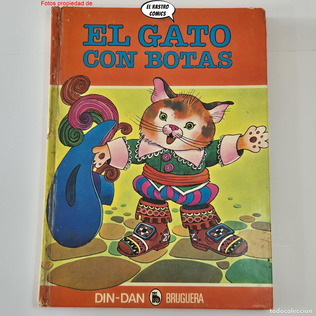 Libros de segunda mano: El gato con botas, Jan, Colecci&oacute;n Din Dan n&ordm; 6, ed Bruguera 1981