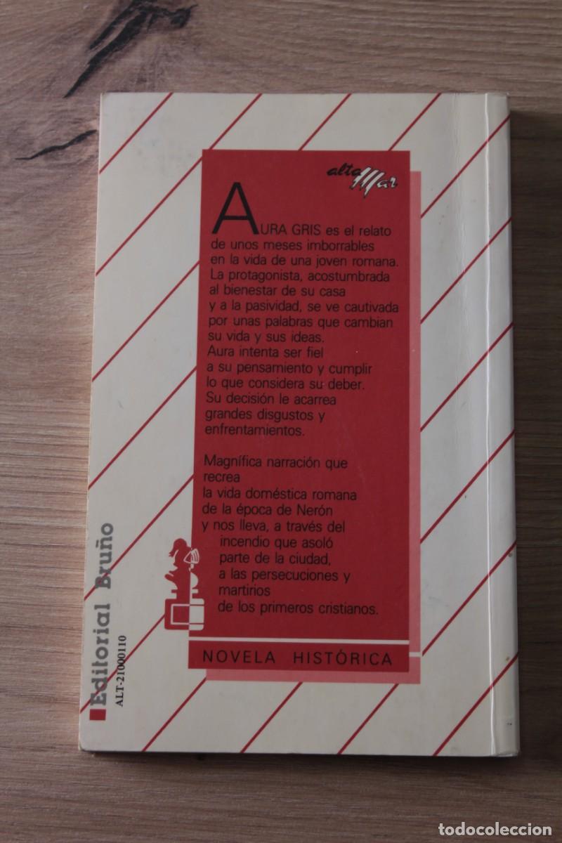Libros de segunda mano: Aura gris Pilar Molina Lorente - Foto 2