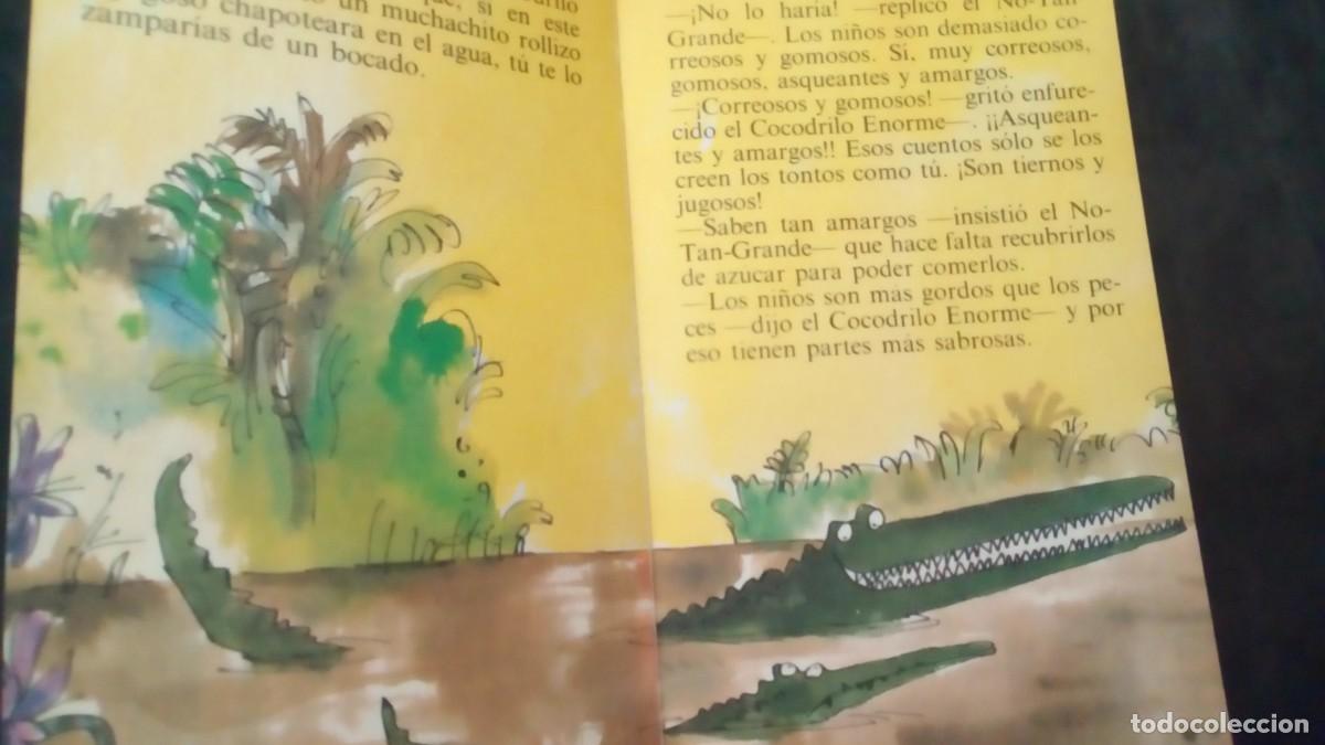 Libros de segunda mano: El cocodrilo enorme.- Dahl, Roald - altea benjamin-COMO NUEVO - Foto 4