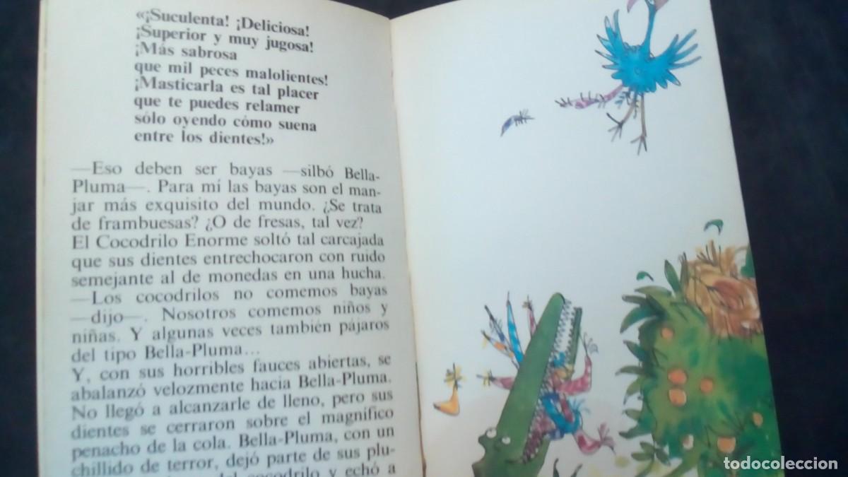 Libros de segunda mano: El cocodrilo enorme.- Dahl, Roald - altea benjamin-COMO NUEVO - Foto 5