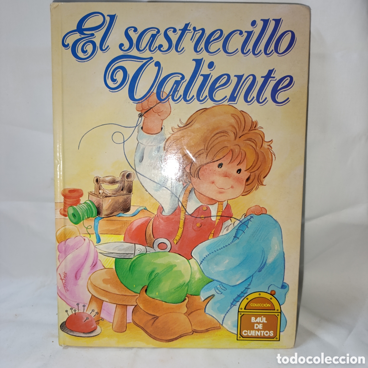 Libros de segunda mano: Cuentos vintage,&rdquo;El sastrecillo valiente&rdquo; y otro cuentos,editorial Grafalco 1991