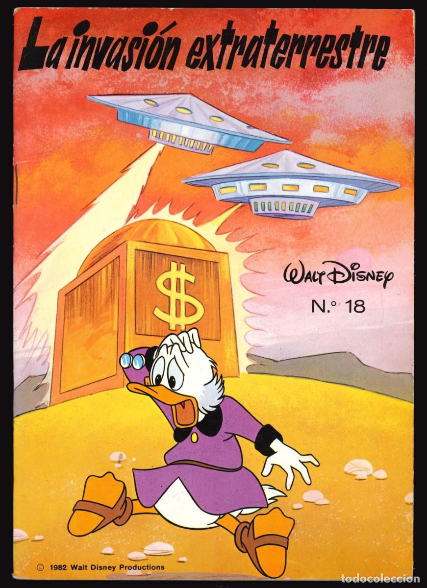 Libros de segunda mano: PEQUE&Ntilde;AS AVENTURAS - MAVES / N&Uacute;MERO 18 (LA INVASI&Oacute;N EXTRATERRESTRE) WALT DISNEY