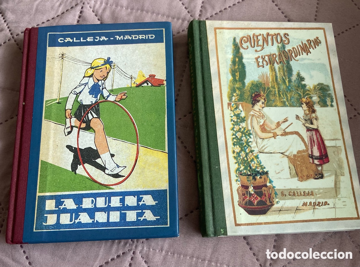 Libri di seconda mano: Lote libritos calleja cuentos extraordinarios