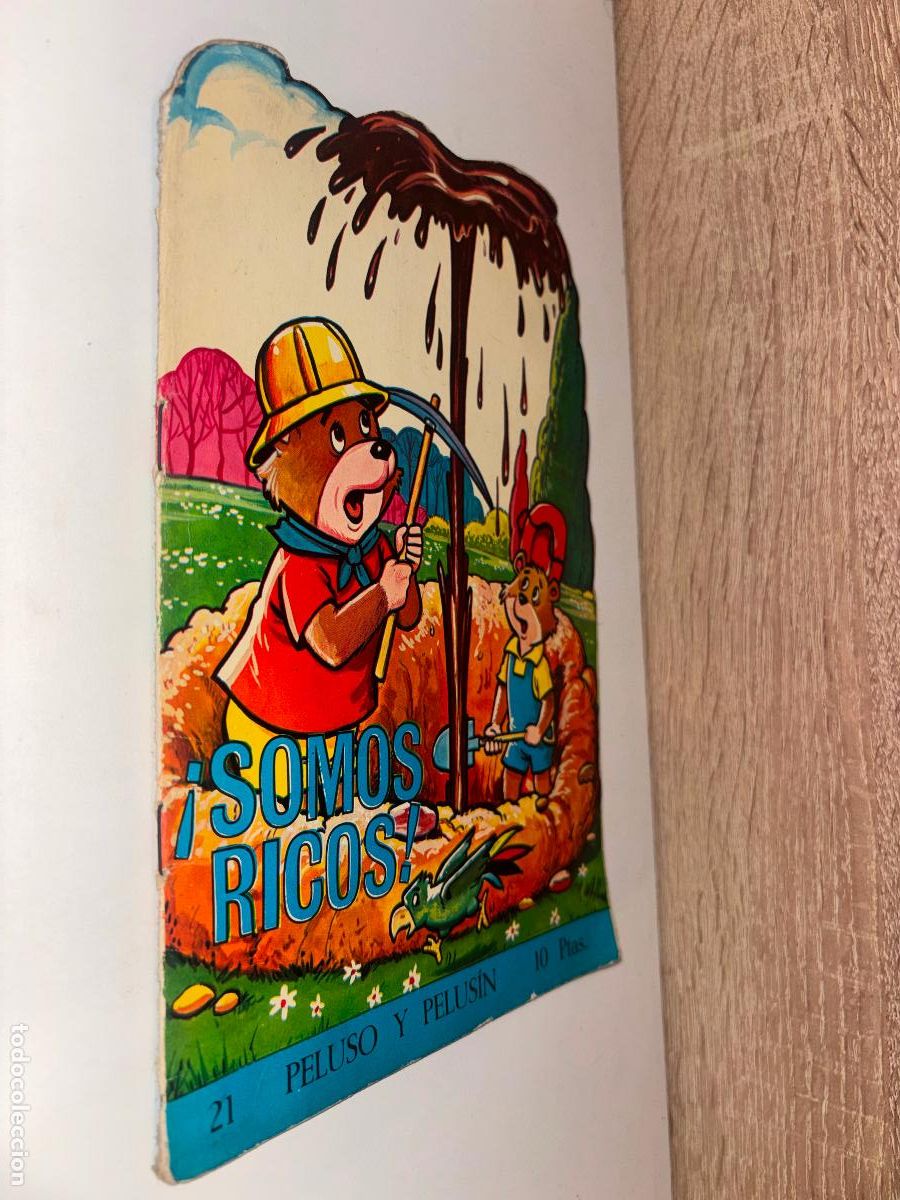 Livros em segunda m&atilde;o: CUENTO TROQUELADO - SOMOS RICOS - PELUSO Y PELUSIN - EDICIONES TORAY - 1969