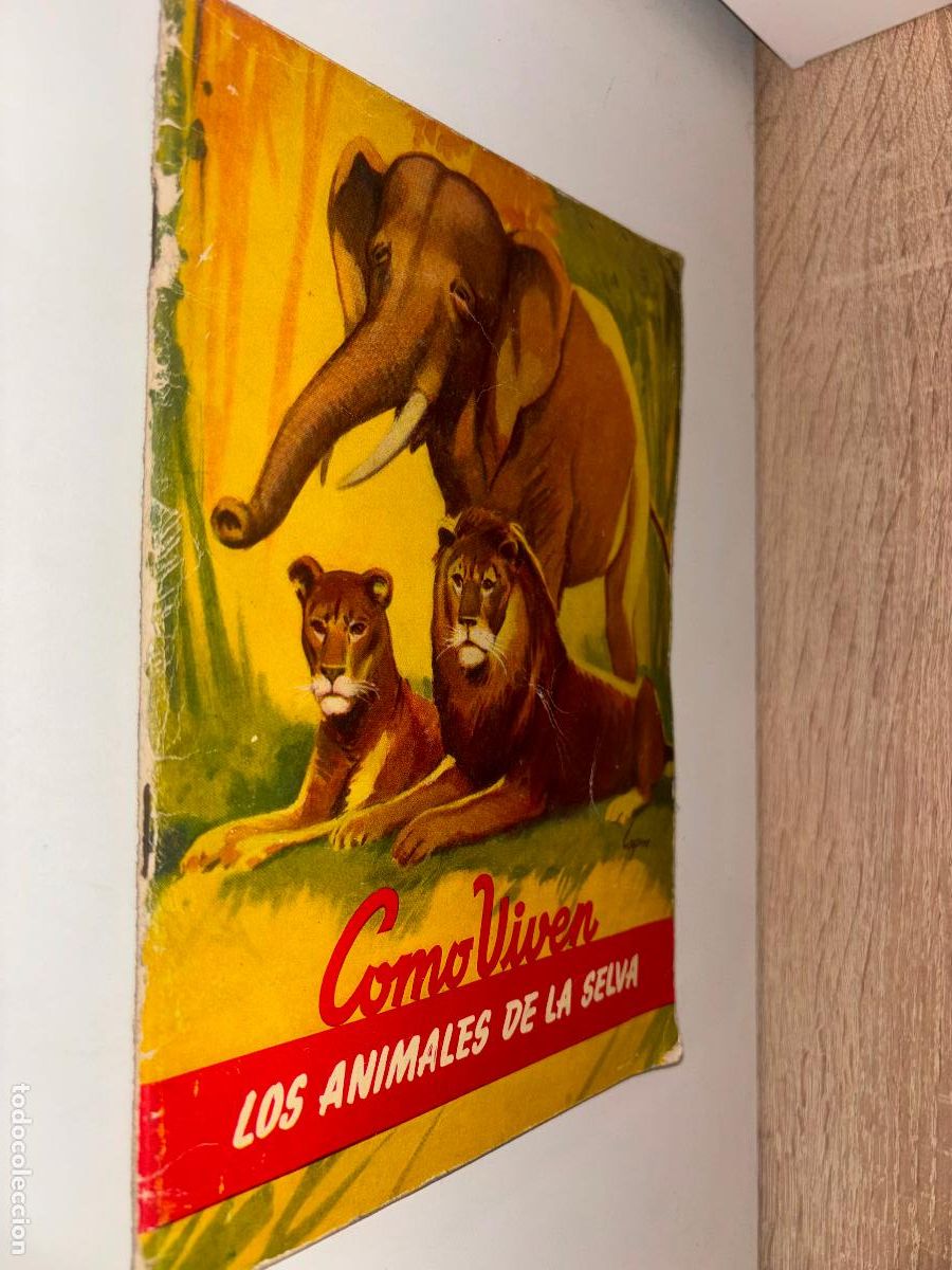 Livros em segunda m&atilde;o: COMO VIVEN LOS ANIMALES DE LA SELVA. ANTONIO GUARDIOLA. ED CIES. N&ordm; 1.