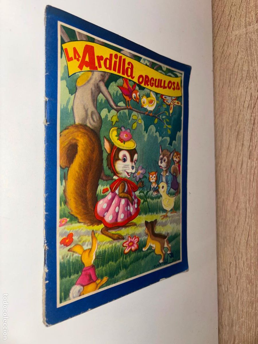 Libros de segunda mano: LA ARDILLA ORGULLOSA. CUENTOS FHER. 1969. COLECCI&Oacute;N NI&Ntilde;OS FELICES.