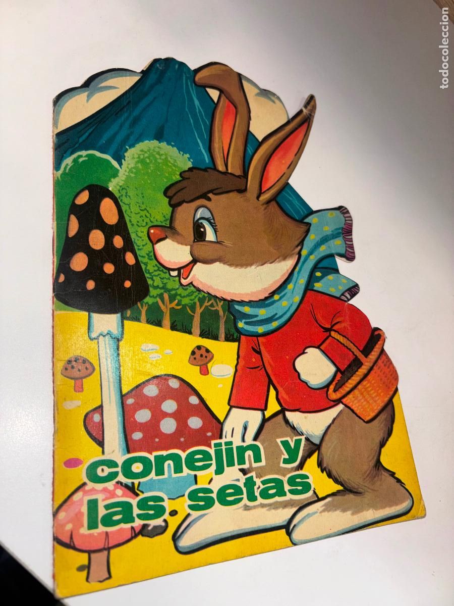 Libros de segunda mano: CONEJIN Y LAS SETAS ED TORAY 1967 Cuentos troquelados SERIE ZOO