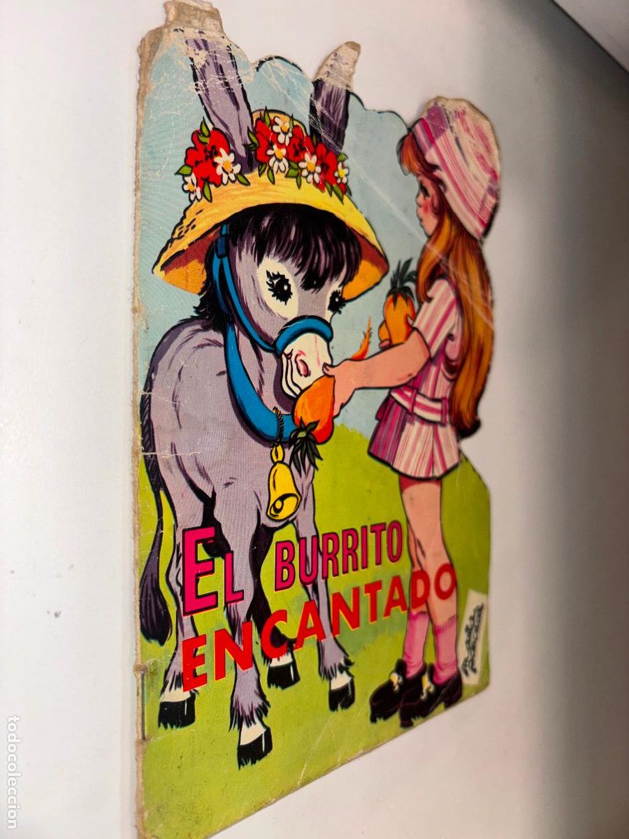 Libros de segunda mano: Cuento troquelado / El burrito encantado Maria Pascual Ediciones Toray 1975