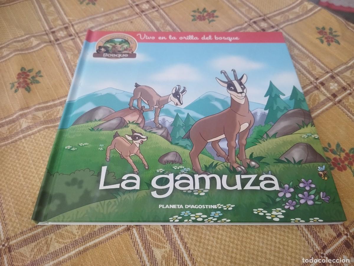 Libros de segunda mano: LA GAMUZA / LOS ANIMALES DEL BOSQUE N&deg; 24 / VIVO EN LA ORILLA DEL BOSQUE / ED. PLANETA 2019