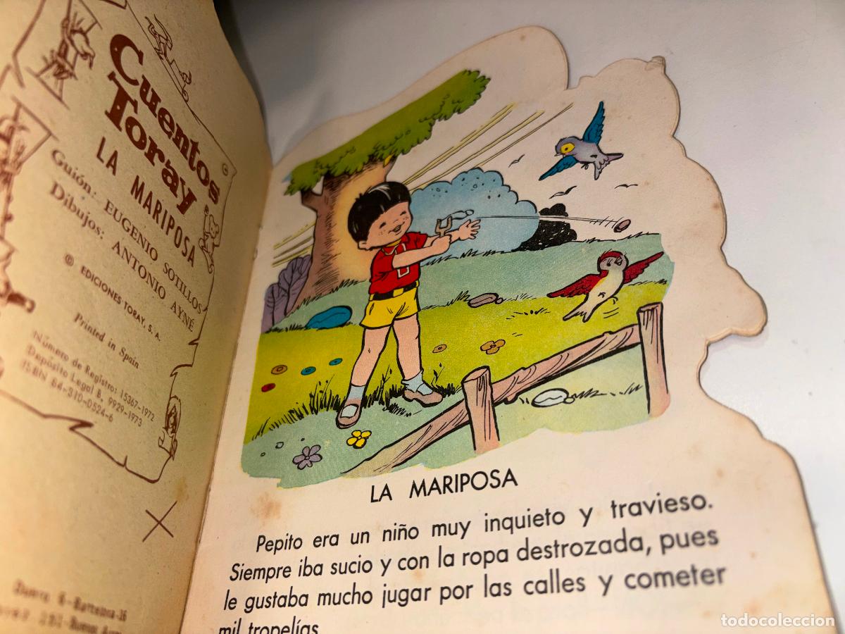 Libros de segunda mano: LA MARIPOSA - CUENTO TROQUELADO - EDICIONES TORAY 1972 - Foto 3
