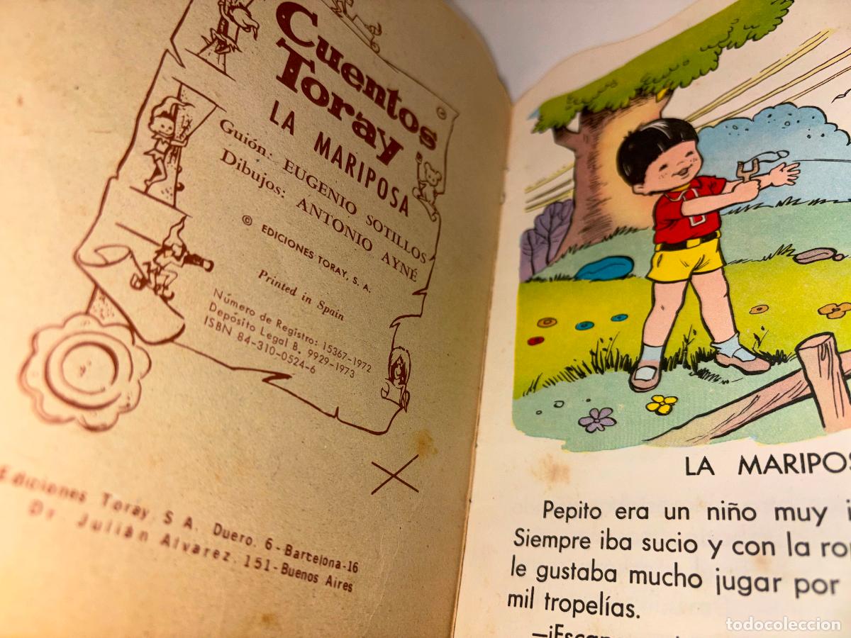 Libros de segunda mano: LA MARIPOSA - CUENTO TROQUELADO - EDICIONES TORAY 1972 - Foto 4