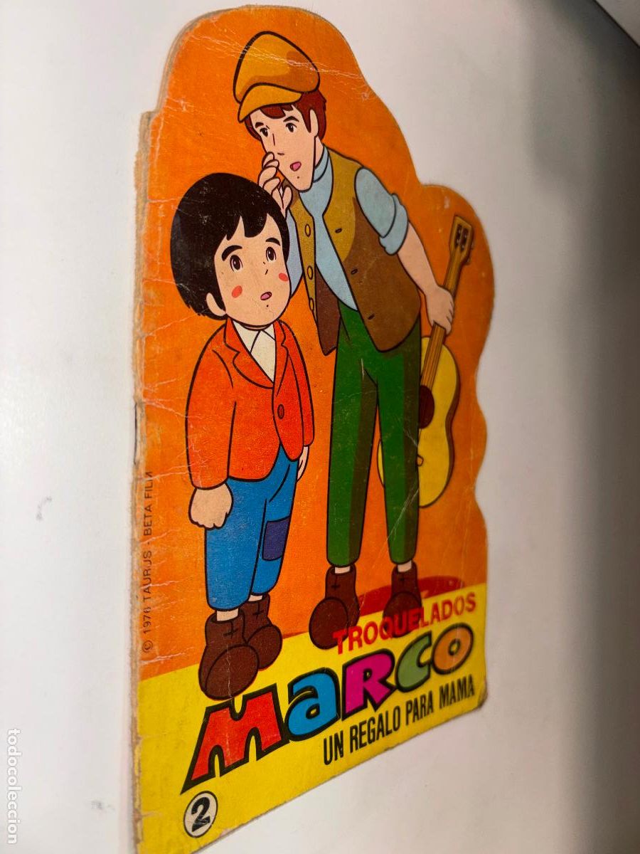 Libros de segunda mano: TROQUELADOS MARCO - UN REGALO PARA MAMA - 2 - 1976 - TAURUS - BETA FILM