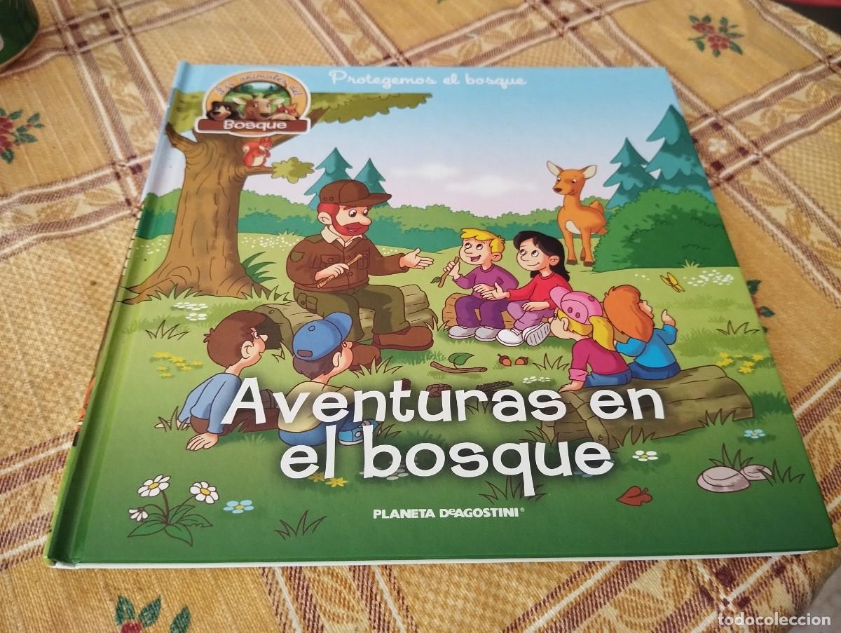 Libros de segunda mano: AVENTURAS EN EL BOSQUE / LOS ANIMALES DEL BOSQUE N&deg; 15 / PROTEGEMOS EL BOSQUE / ED. PLANETA 2019