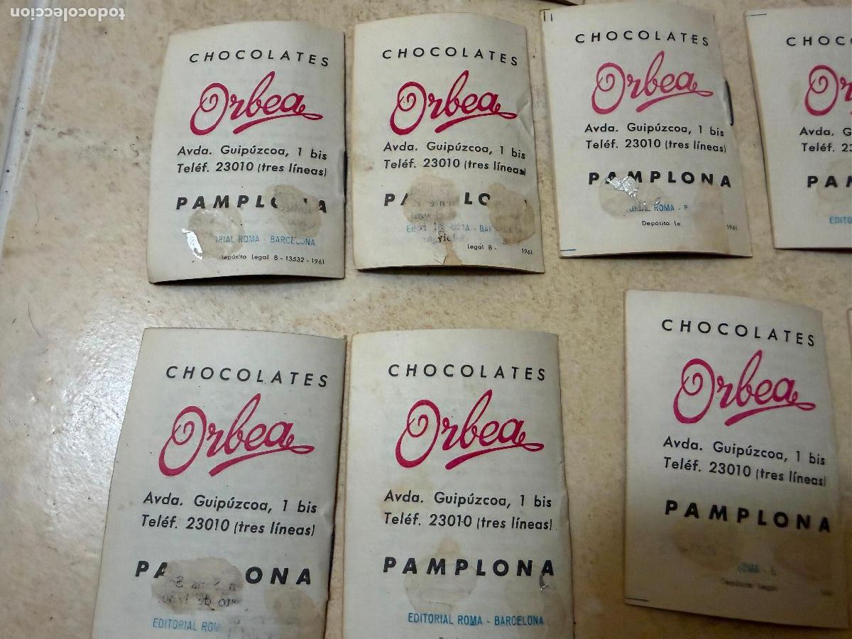 Libros de segunda mano: Historias chocolates Orbea Pamplona - Foto 2