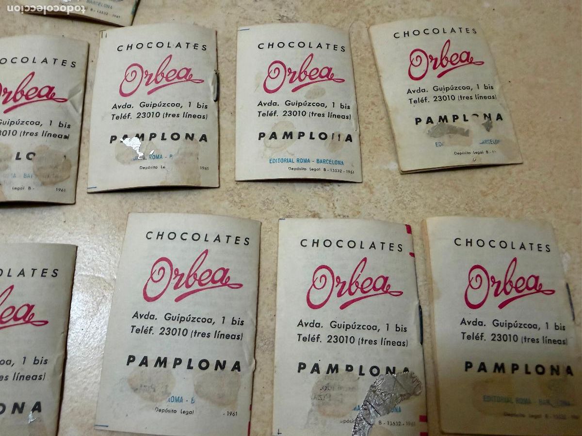 Libros de segunda mano: Historias chocolates Orbea Pamplona - Foto 3