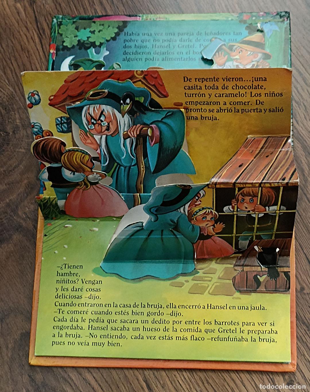 Libros de segunda mano: Hansel y Gretel. Cuento desplegable y 3D. (18x12, 5) Ediciones Norma Cali-Colombia 19891