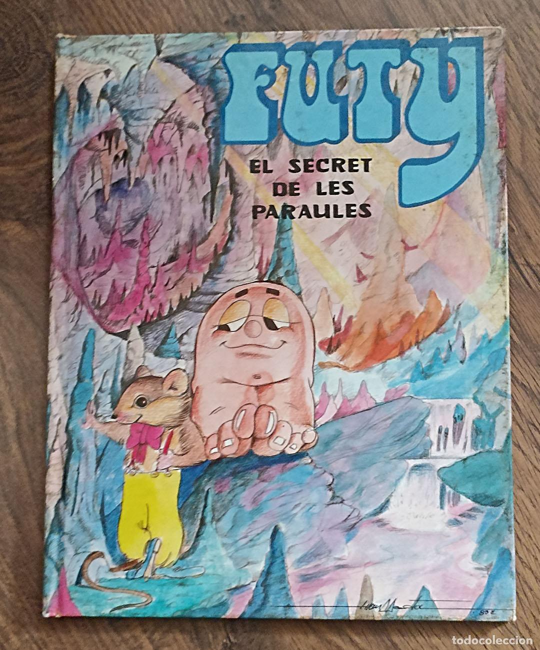 Libros de segunda mano: Futy el secreto de les paraules. Editorial tiempo libre 1983. Tapas duras 29x22 cm.