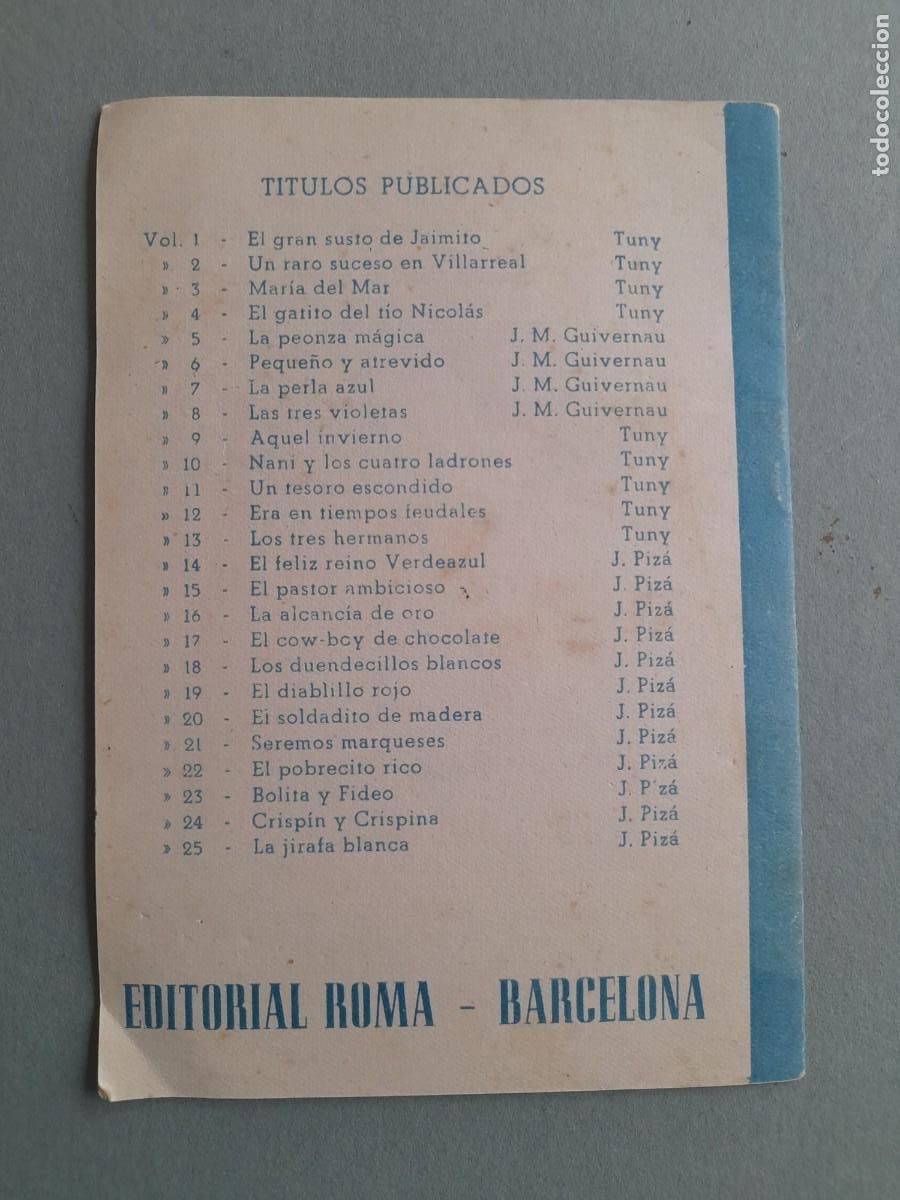 Libros de segunda mano: cuentos pepi, num 7, la perla azul, editorial roma - Foto 2