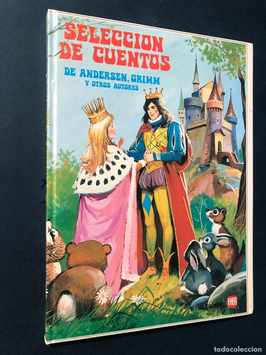 Libros de segunda mano: SELECCI&Oacute;N DE CUENTOS DE ANDERSEN, GRIMM Y OTROS / ED. FHER A&Ntilde;O 1987 / SIN USAR