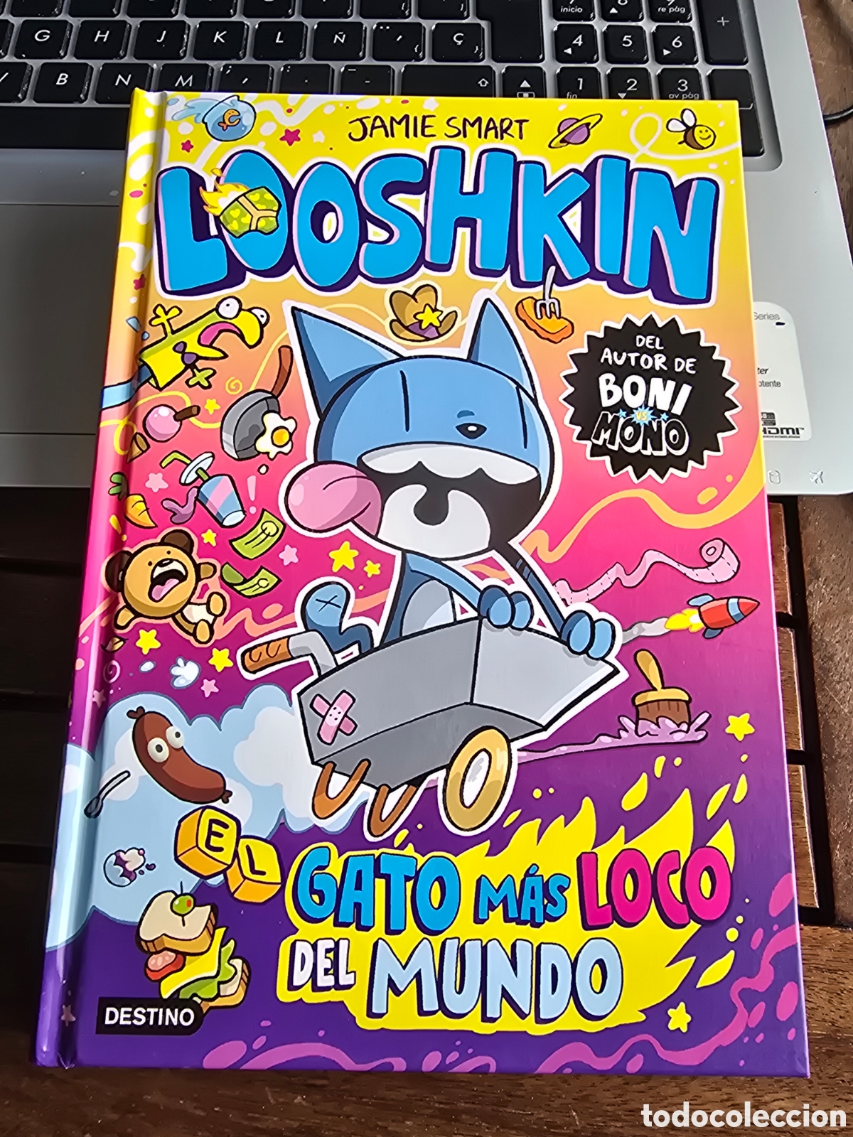 Libros de segunda mano: Looshkin 1. El gato m&aacute;s loco del mundo Jamie Smart Editorial DESTINO INFANTIL 2026