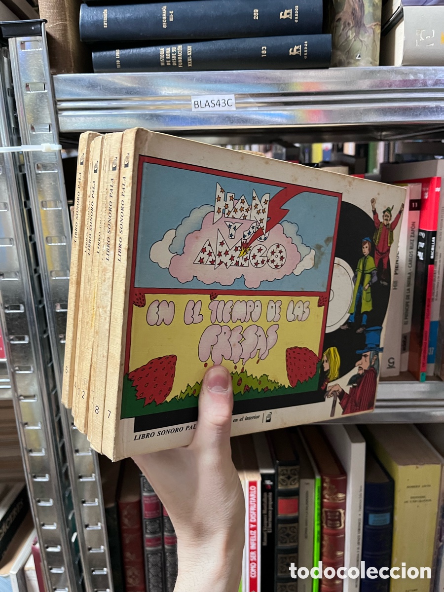 Libros de segunda mano: Blas43C colecci&oacute;n 8 libros sonoro Plaza.
