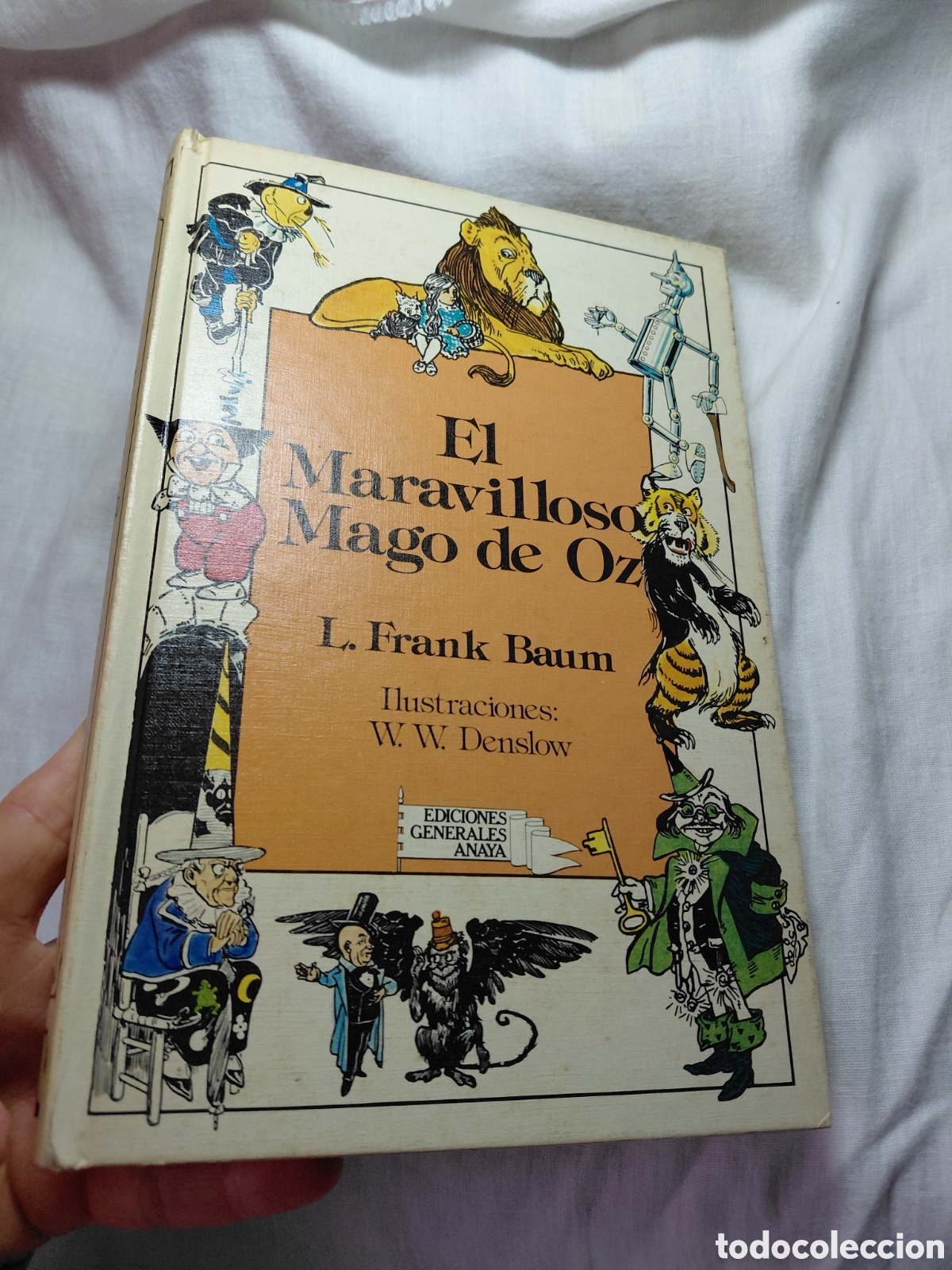 Libros de segunda mano: EL MARAVILLOSO MAGO DE OZ.L.FRANK BAUM.ILUSTRACIONES W.W.DENSLOW.ANAYA 1983.-1&ordf; EDICION