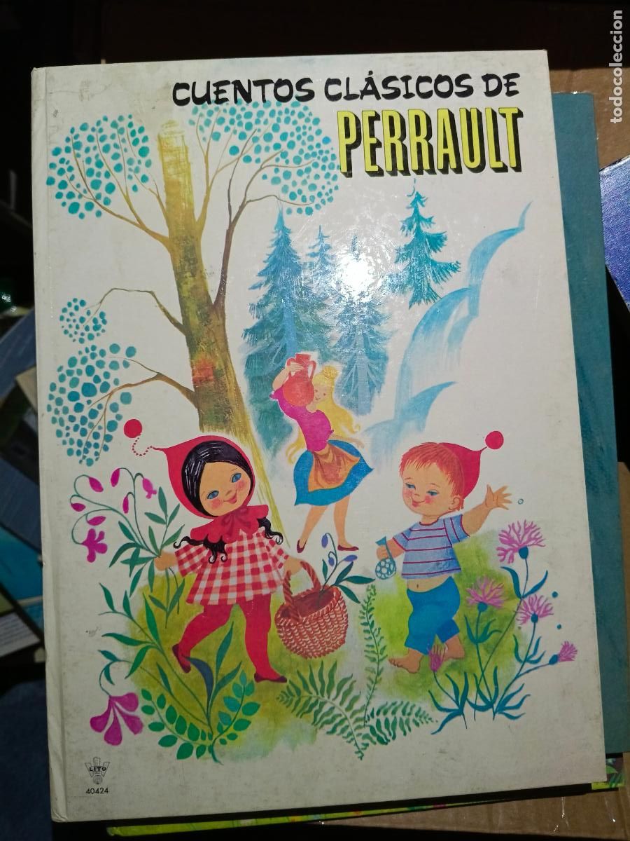 Libros de segunda mano: CUENTOS CL&Aacute;SICOS DE PERRAULT - ILUSTRACIONES DE MONIQUE GORDE - CAPERUCITA - PULGARCITO