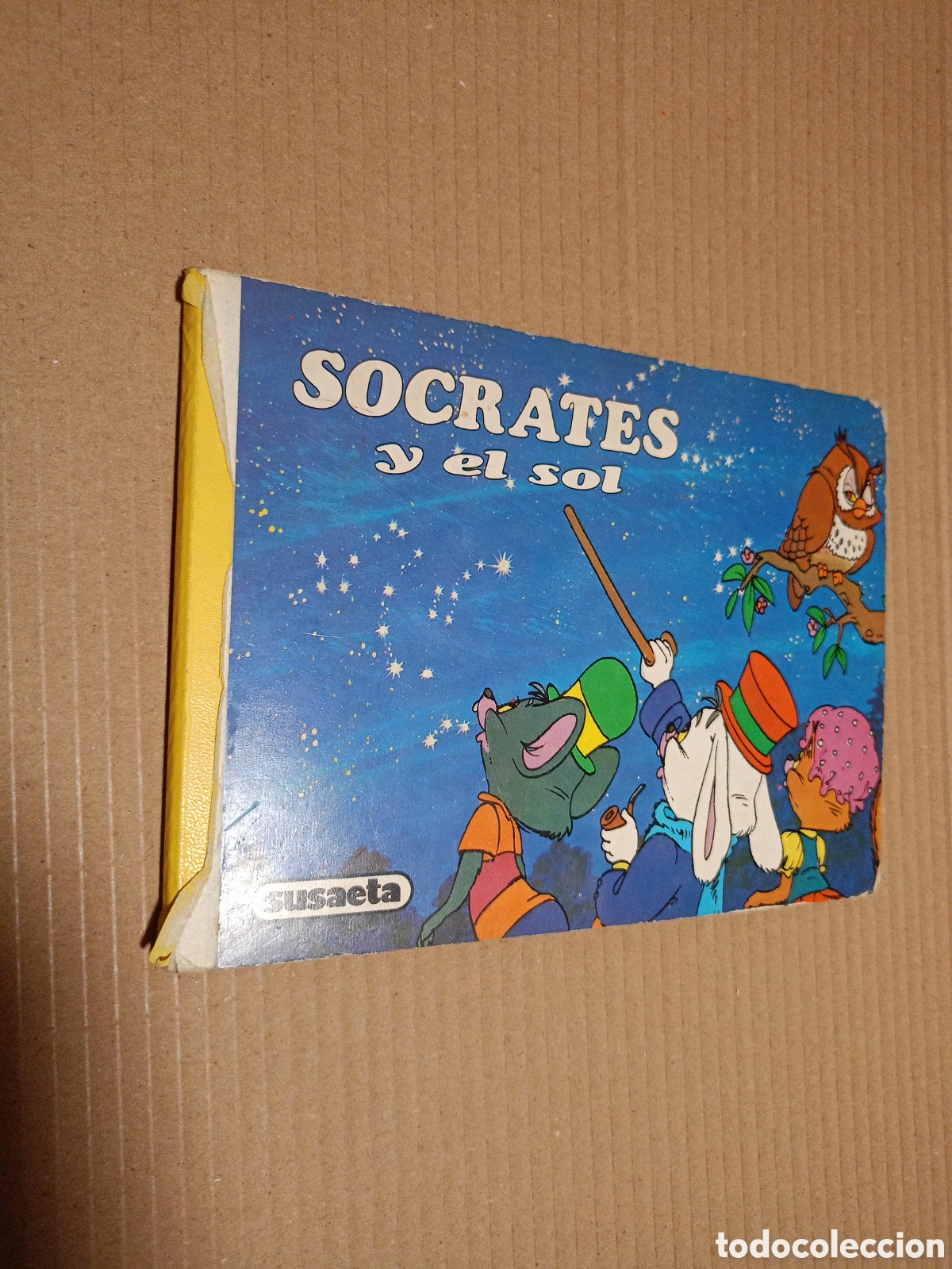 Libros de segunda mano: Socrates y el sol Susaeta 1981 Carlos Busquets Colecci&oacute;n Carton&eacute;
