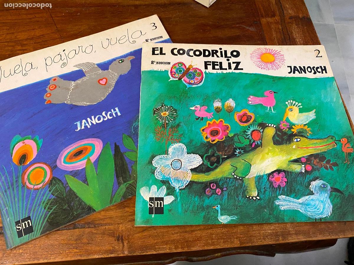 Libros de segunda mano: vuela pajaro vuela, janosch y el cocodrilo feliz