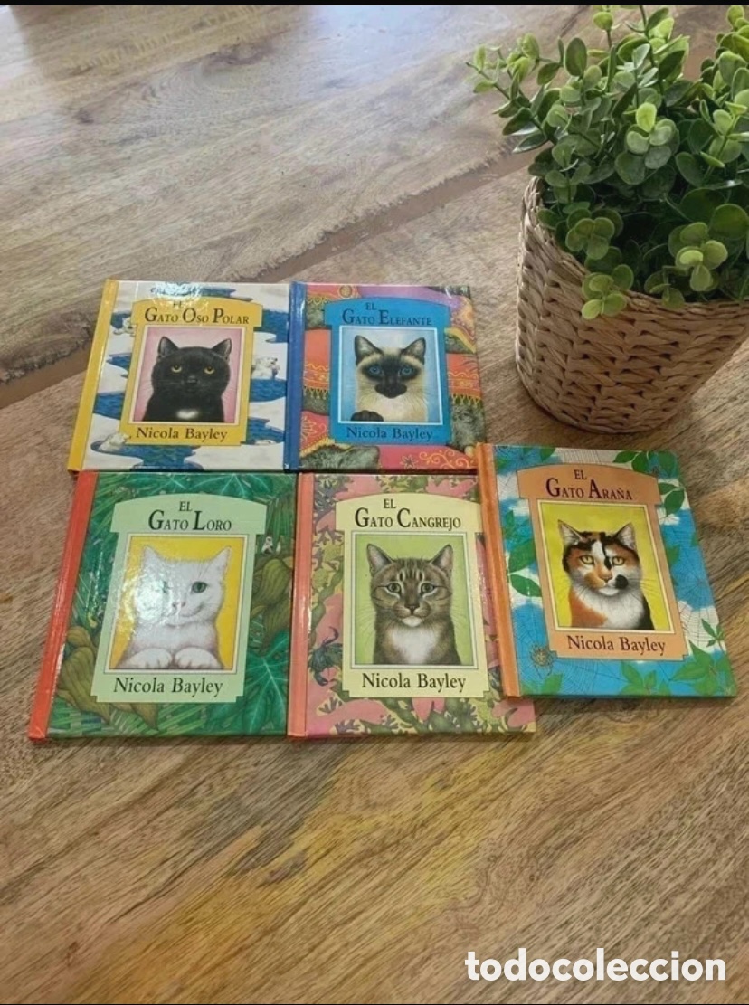 Libros de segunda mano: Colecci&oacute;n completa &ldquo;Copycats&rdquo; de Nicola Bayley a&ntilde;os 80- descatalogados MUY dif&iacute;ciles de encontrar
