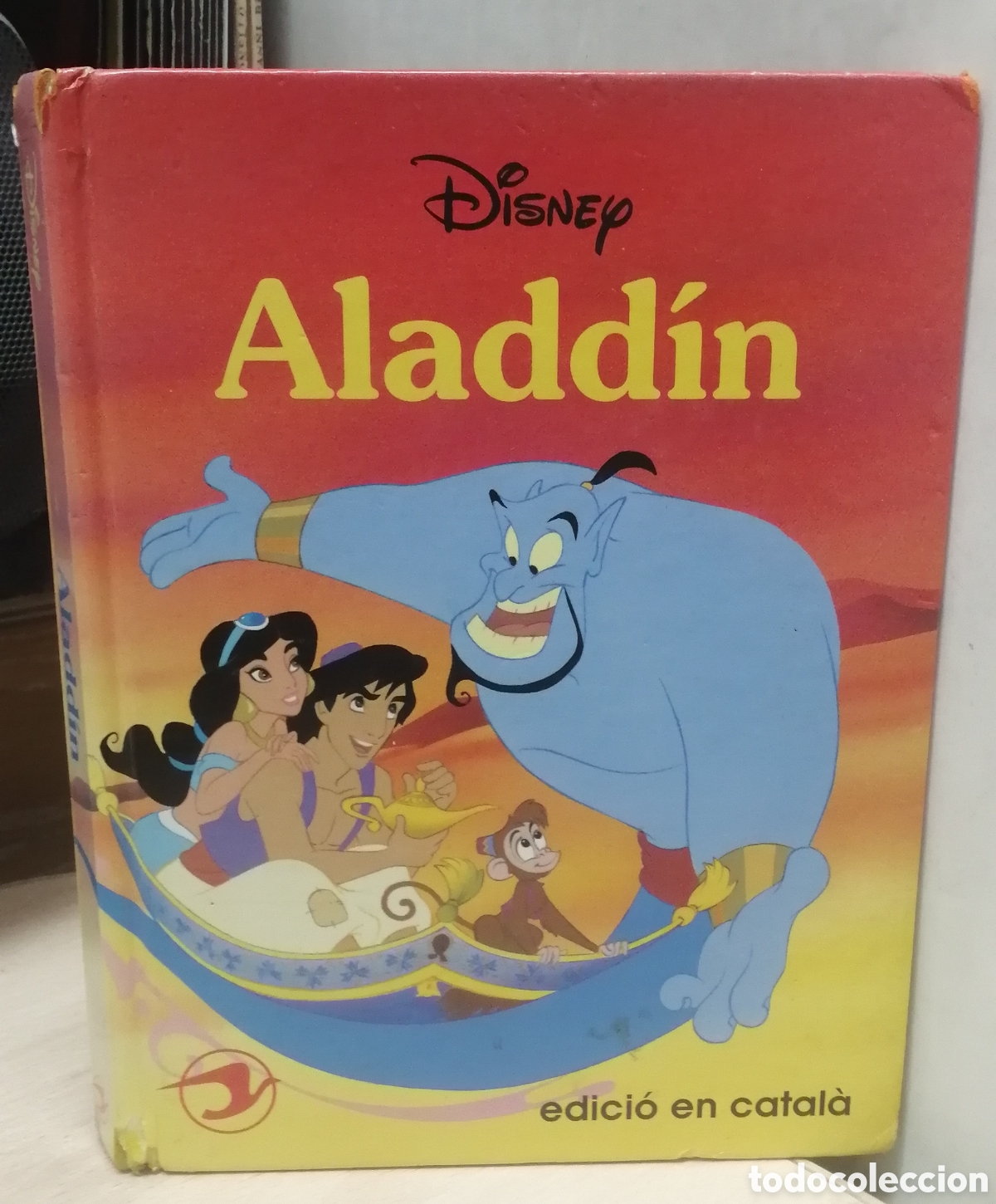 Libros de segunda mano: Aladdin Catal&agrave; Ediciones Gaviota Disney Tapa dura Raro!