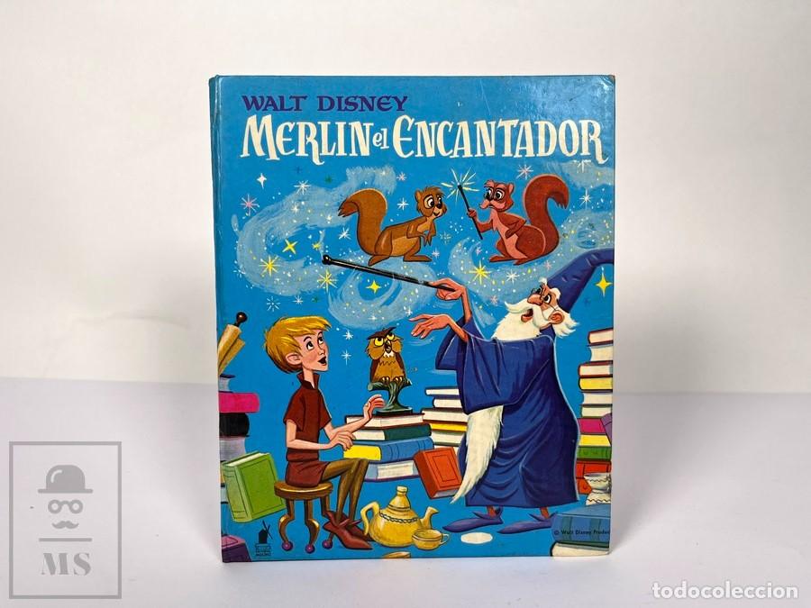 Libros de segunda mano: Libro - Merlin el Encantador / Walt Disney - Dee Francis - Editorial Molino - A&ntilde;o 1965