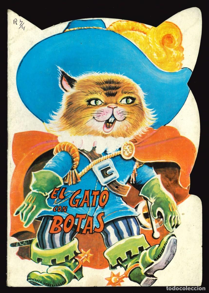 Libros de segunda mano: CUENTOS TROQUELADOS VILMAR - EL GATO CON BOTAS - Foto 1