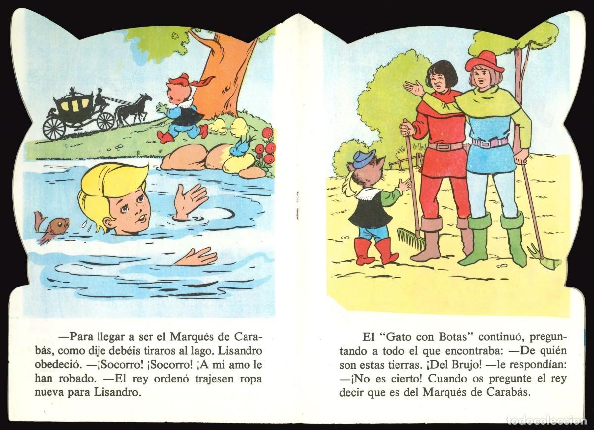 Libros de segunda mano: CUENTOS TROQUELADOS VILMAR - EL GATO CON BOTAS - Foto 3