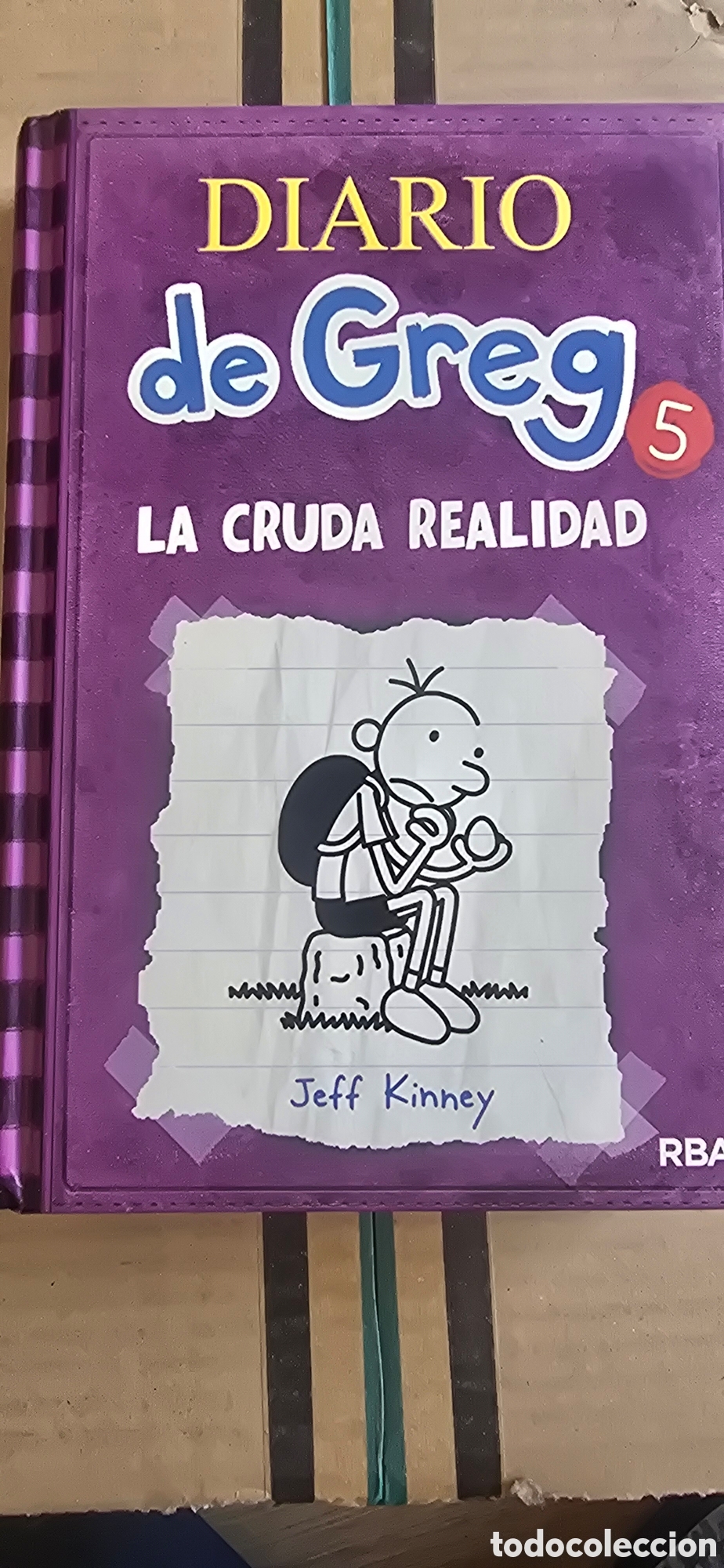 Libros de segunda mano: Diario de Greg 5 la cruda realidad