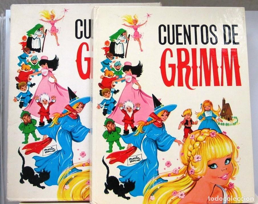 Libros de segunda mano: CUENTOS DE GRIMM - ILUSTRACIONES DE MARIA PASCUAL - TAPA DURA - LIBRO