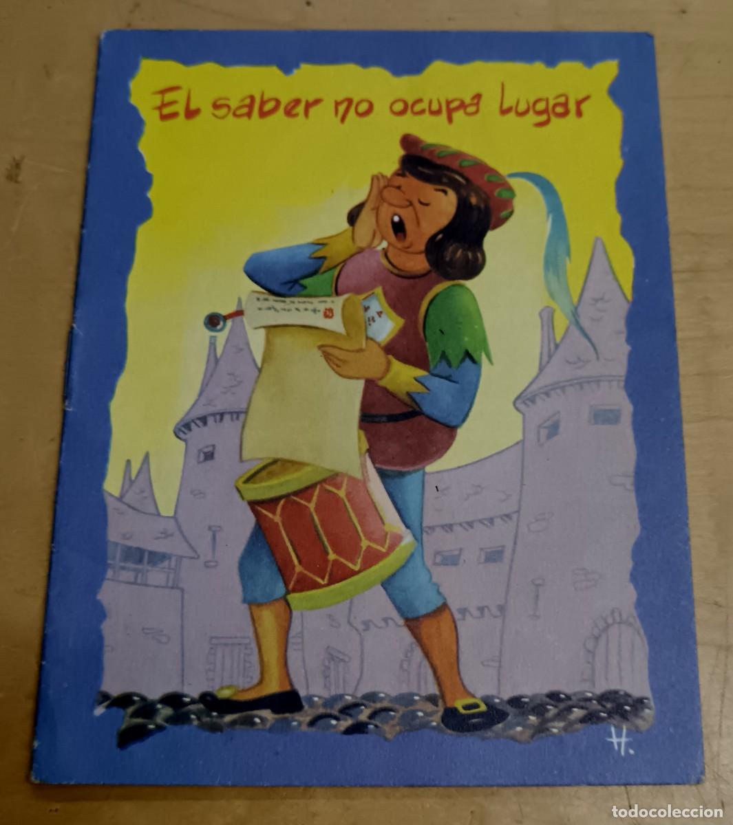 Libros de segunda mano: CUENTO EL SABER NO OCUPA LUGAR CUENTITOS LUSA N&ordm; 29 EDITORIAL CANT&Aacute;BRICA A&Ntilde;O 1966