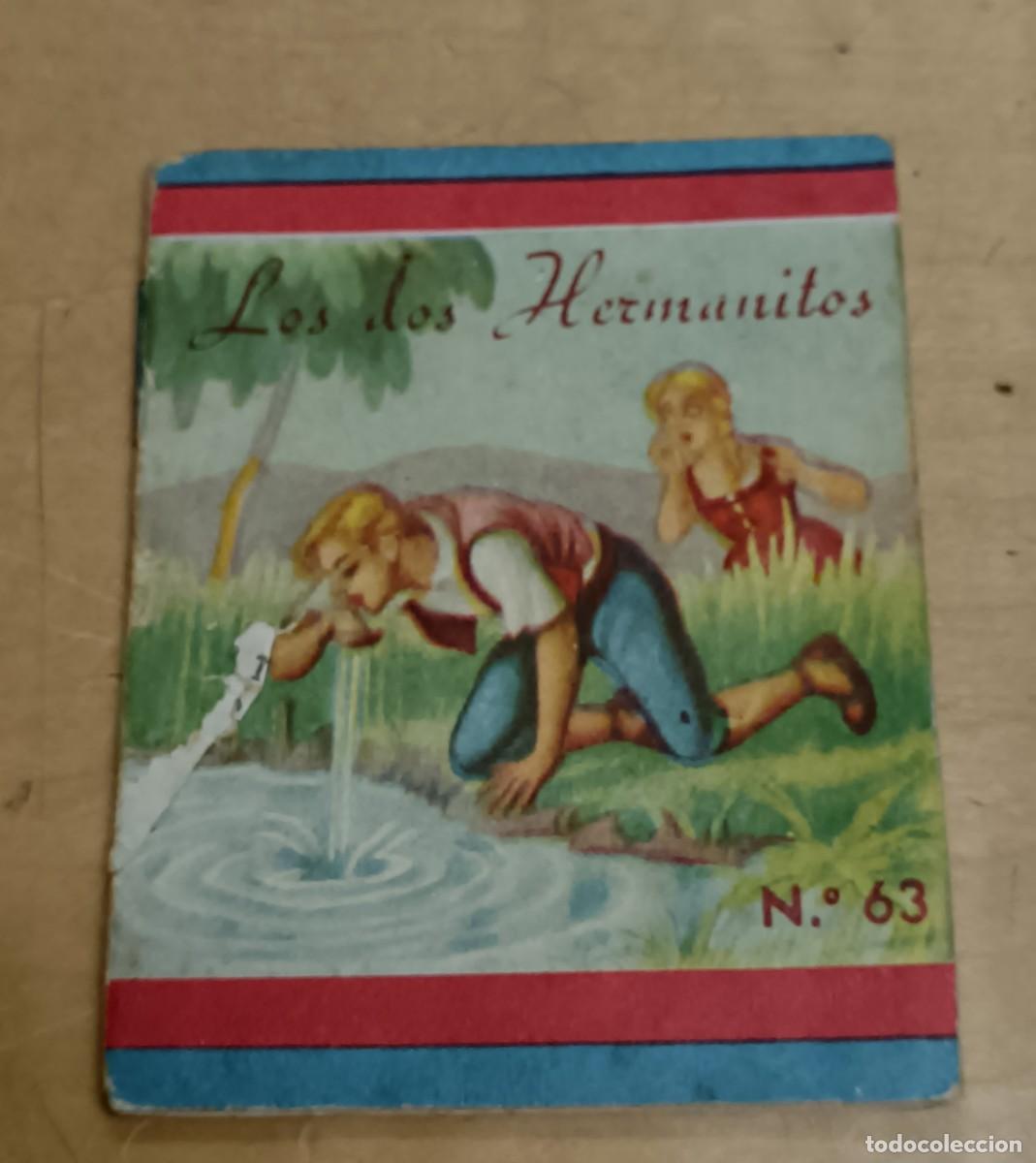 Libros de segunda mano: CUENTO LOS DOS HERMANITOS N&ordm; 63 EDITORIAL FHER A&Ntilde;OS 60 7X5,5 CM.