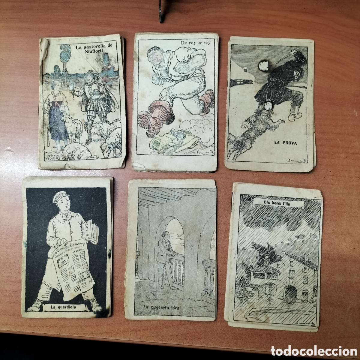 Libros de segunda mano: Cxx - Lote de 6 cuentos Colecci&oacute; En Patufet + regalo de incompletos