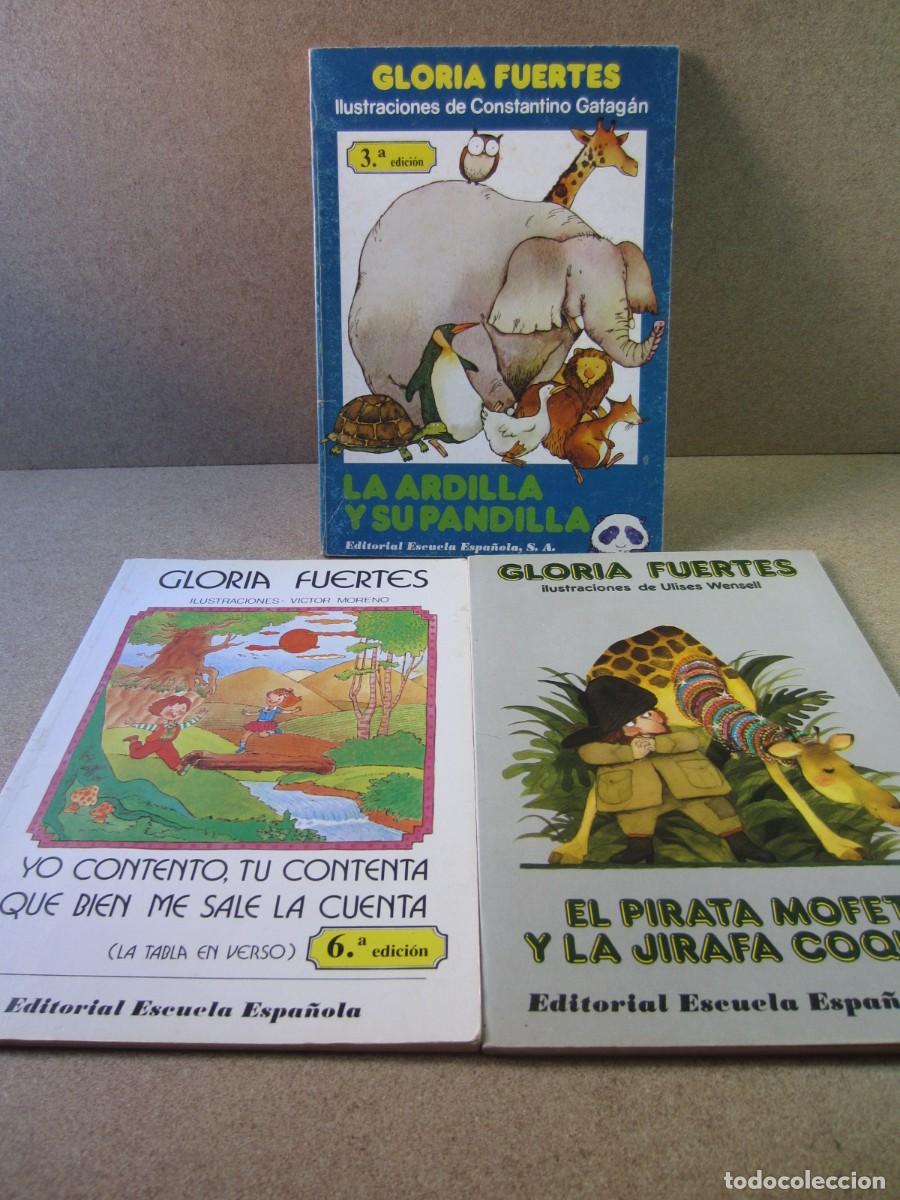 Libros de segunda mano: Lote de Tres Libros de Gloria Fuertes