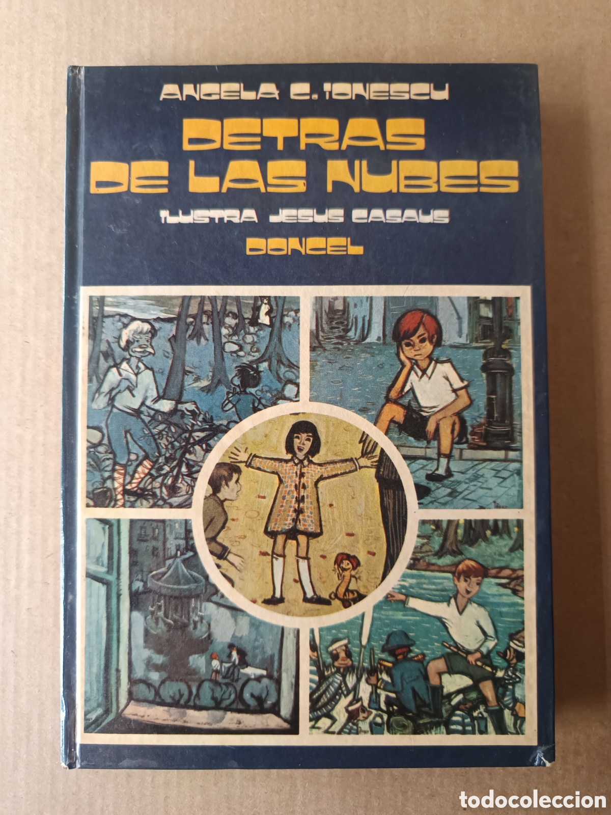 Libros de segunda mano: Detr&aacute;s de las Nubes, por &Aacute;ngela C. Ionescu (Doncel, 1976). Ilustraciones de Jes&uacute;s Casaus.