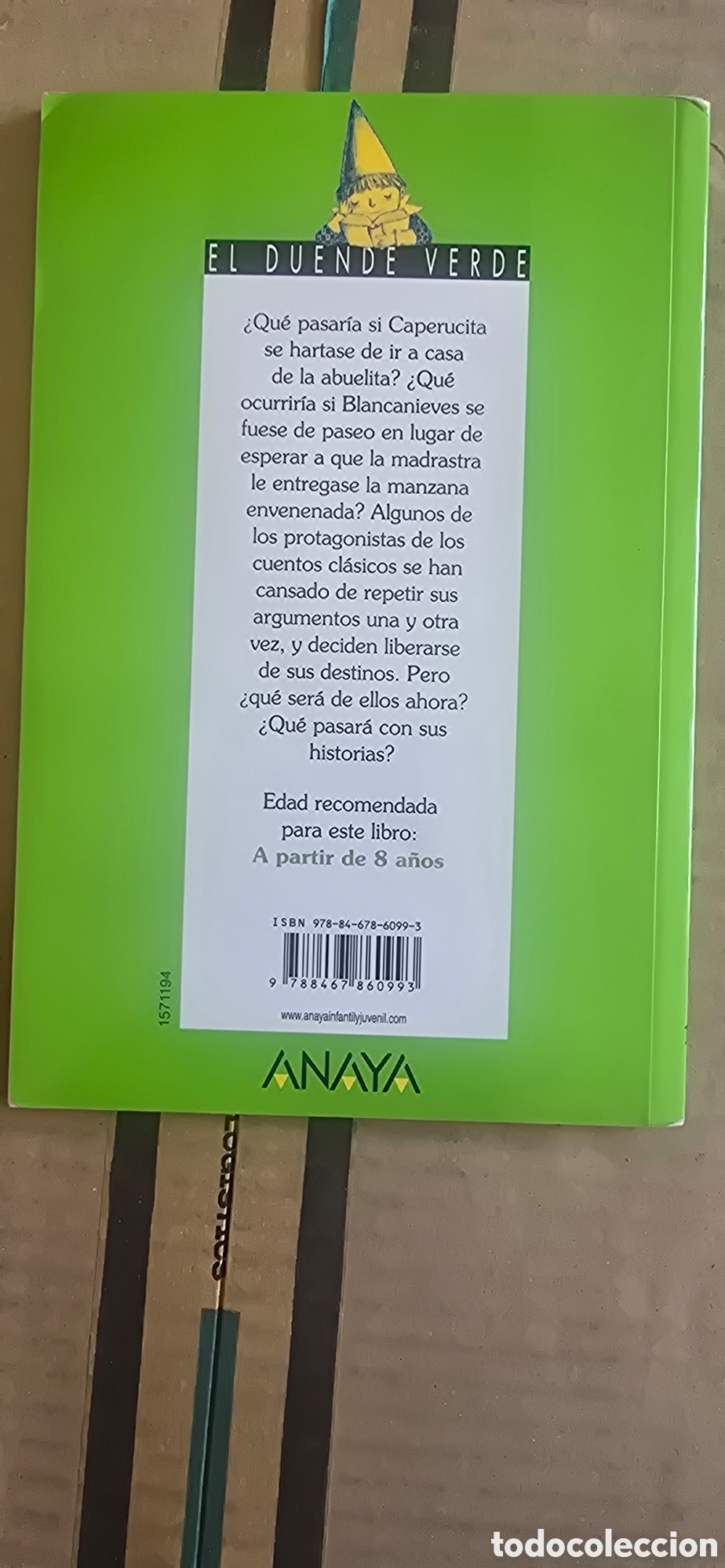 Libros de segunda mano: Escapar de un cuento - Concha L&oacute;pez y Rafael Salmer&oacute;n - Foto 2