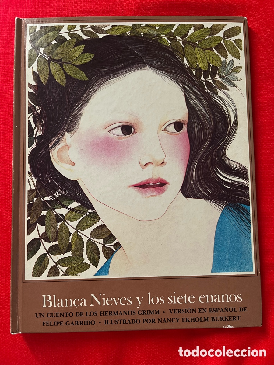Libros de segunda mano: Lubro Cuento - Blancanieves y los siete - Grimm / Burkert - Editorial Asuri
