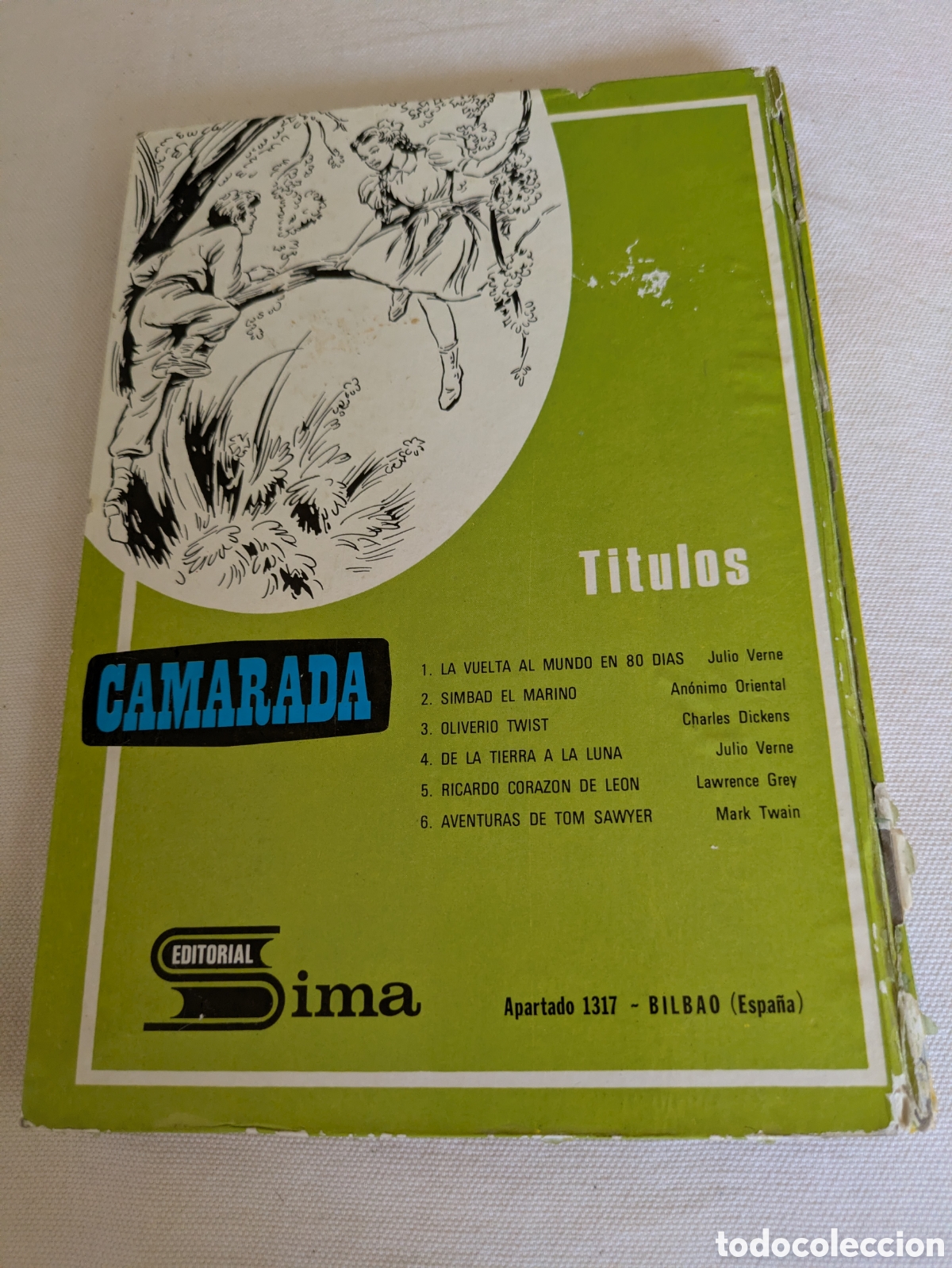 Libros de segunda mano: De la Tierra a la Luna. Julio Verne - Foto 2