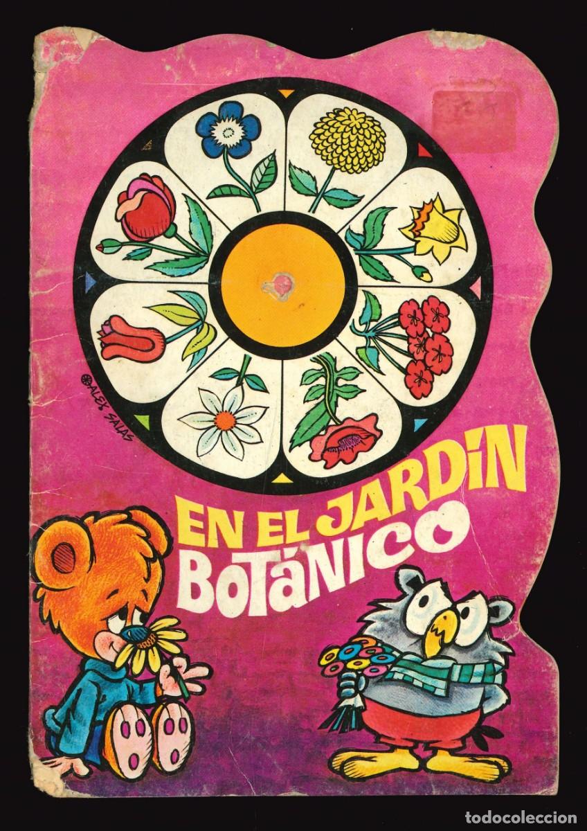 Libros de segunda mano: TROQUELADOS CU-CO - BRUGUERA / N&Uacute;MERO 12 (EN EL JARD&Iacute;N BOT&Aacute;NICO)