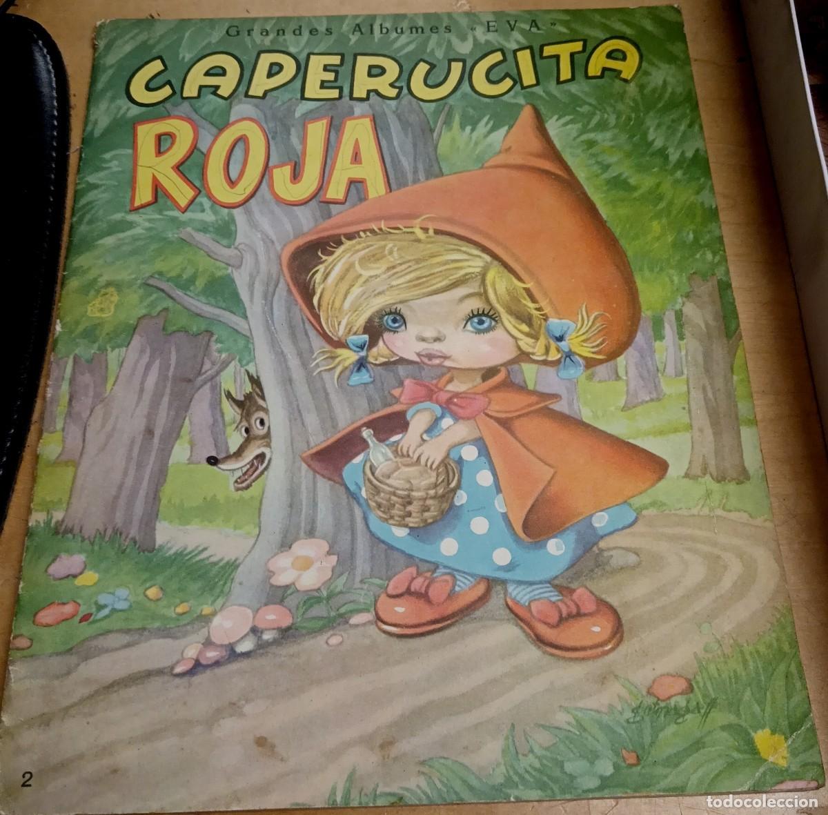 Second hand books: CUENTO CAPERUCITA ROJA GRANDES &Aacute;LBUMES EVA N&ordm; 2 ILUSTRA GUTMAGA EVA A&Ntilde;O 1962